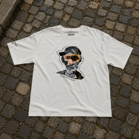 Футболка &laquo;Обличчя нації&raquo; AH-SS26-TS-OBN-01-WHT фото