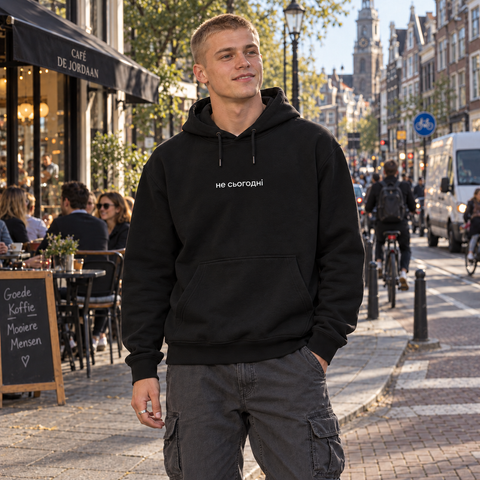 Худі MIND &laquo;Пауза&raquo; &mdash; білий, XS AH-AW26-HD-K09 фото