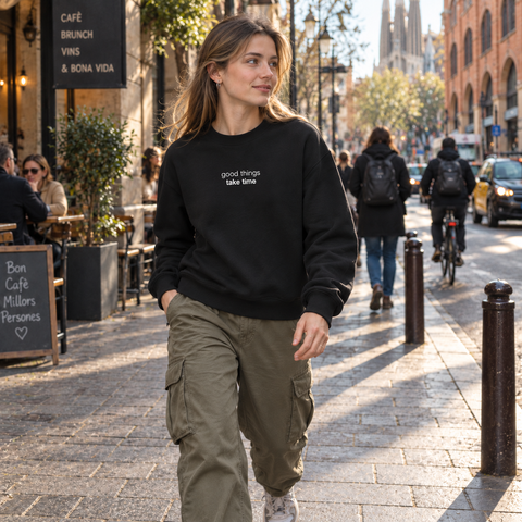 Світшот MIND &laquo;Час для доброго&raquo; &mdash; білий, XS AH-AW26-SW-K14 фото