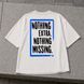 Футболка &laquo;NOTHING EXTRA. NOTHING MISSING.&raquo; AH-SS26-TS-FRS-03 фото 2